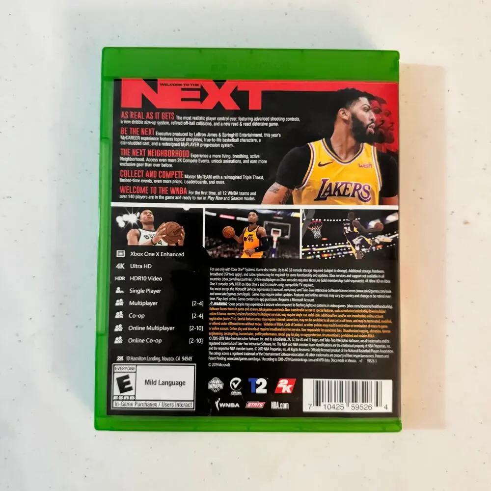 XBOX ONE Game Lot 8 Video Sport Games NBA 2K Madden UFC NBA 2K Playgrrounds2